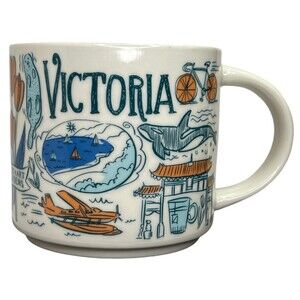 Starbucks Victoria Canada Coffee Mug Been There Series Across The Globe 14oz